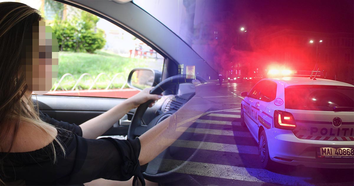 O șoferiță a parcat pe trecere de pietoni. A sunat la 112 când polițiștii au vrut să o legitimeze