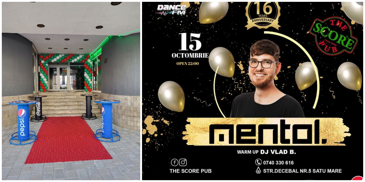 The Score Pub a împlinit 16 ani. Super petrecere în această seară, de neratat!