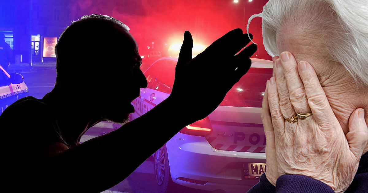 Sătmărean pus pe scandal, și-a amenințat mama cu bătaia. Femeia a chemat polițiștii în ajutor