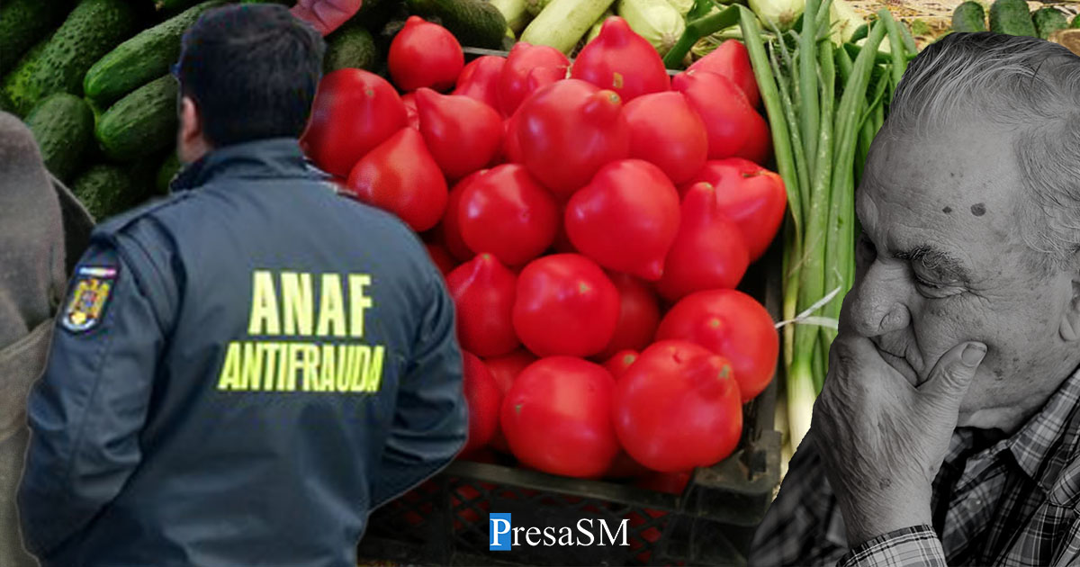 Țărani care vindeau fructe în fața porții, amendați cu câte 30.000 lei de inspectorii ANAF