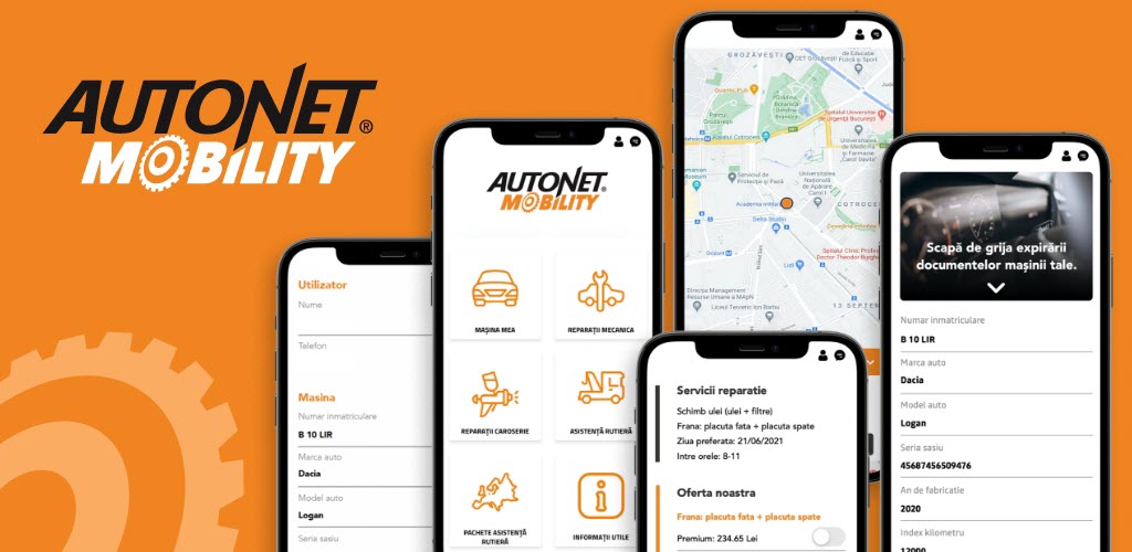 Autonet Import a lansat Autonet Mobility App – prima aplicație mobilă cu servicii de reparații auto incluse