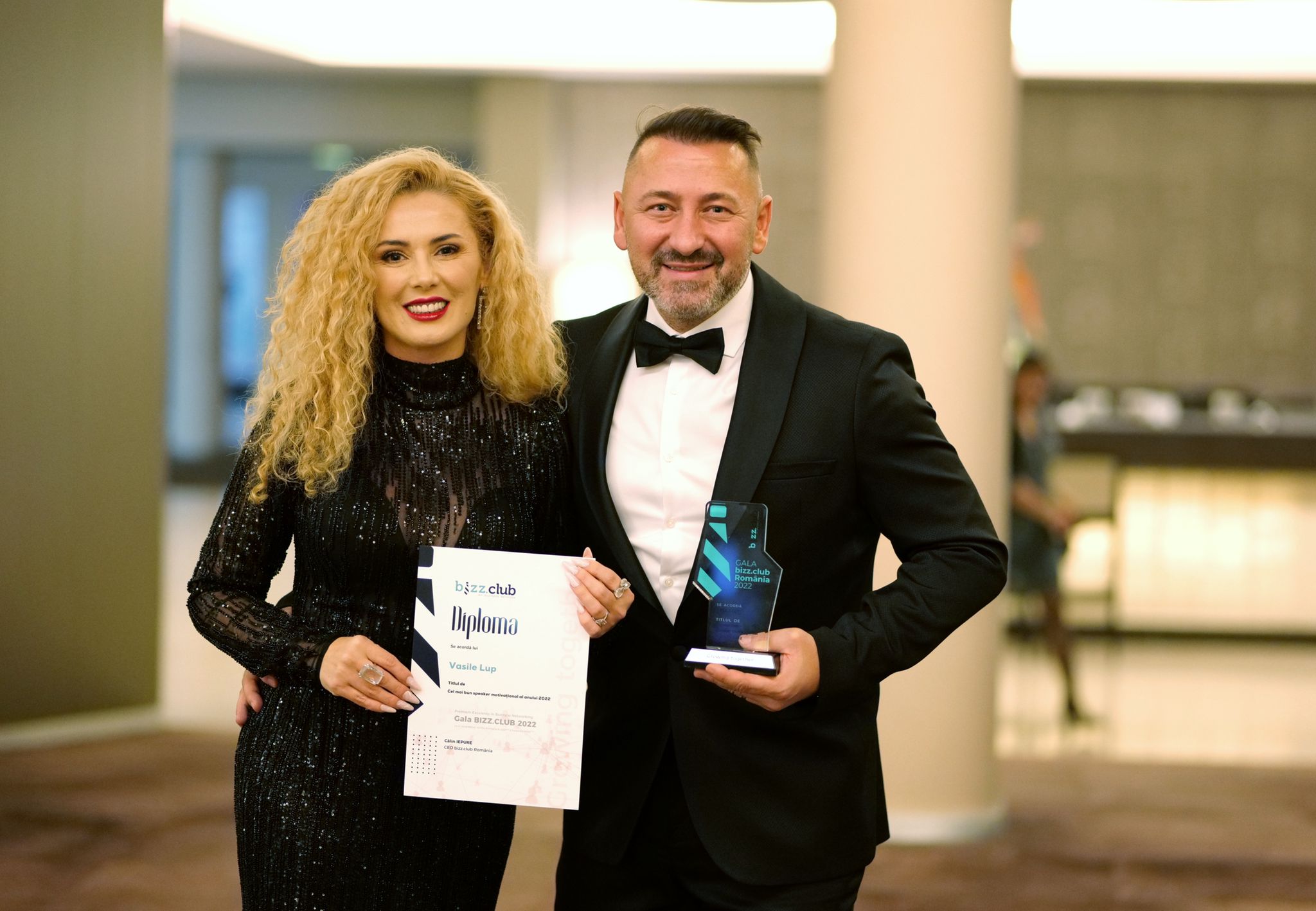 FOTO. Sătmăreanul Vasile Lup a fost declarat “Cel mai bun Speaker Motivațional al anului 2022 din România!”