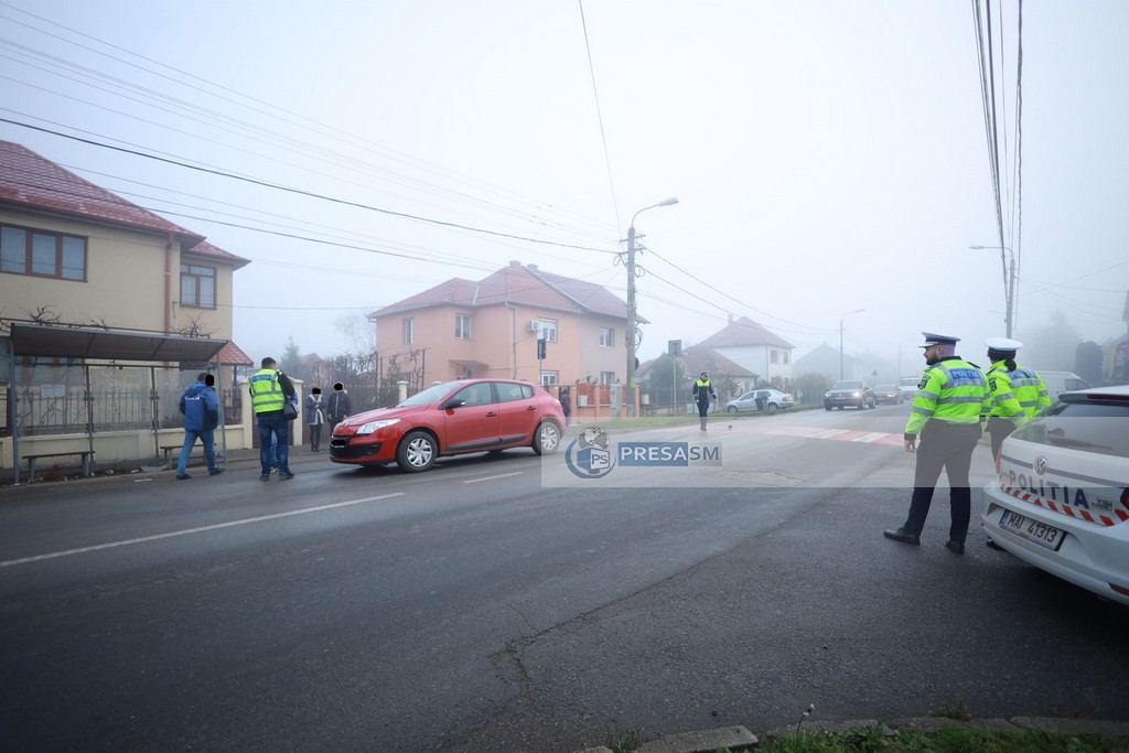 FOTO/VIDEO. Poliția explică: eleva se afla pe trecerea de pietoni. Vinovată: șoferița, 24 ani