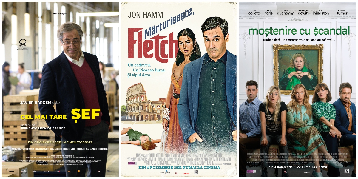 Ce filme noi vedem la Cineplexx Satu Mare din 4 Noiembrie