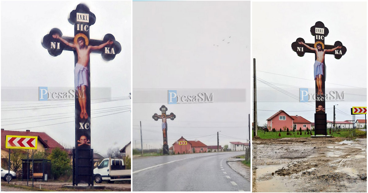 FOTO. Misterul crucilor care au împânzit România. Una se află la Ardud