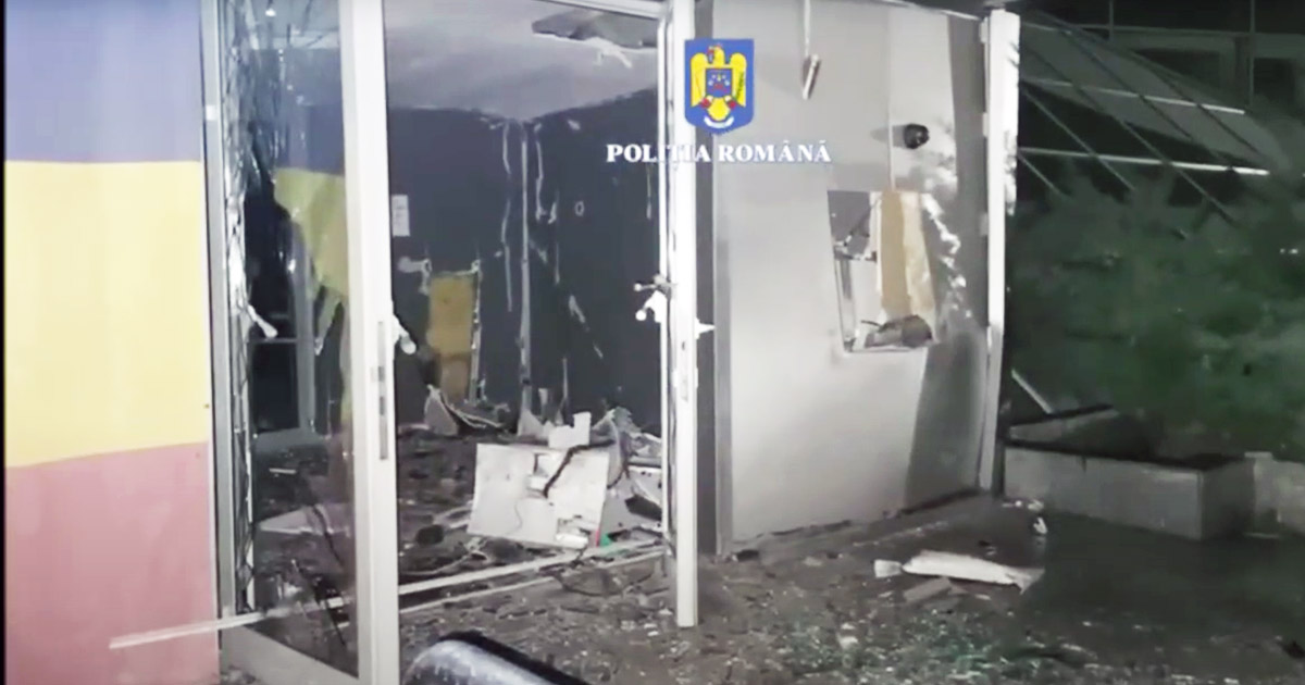 VIDEO. Un bărbat şi o femeie,"echipa de şoc" care a aruncat în aer bancomate. Prinși după ultima "lovitură"