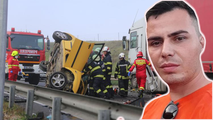 FOTO. Daniel (29 ani) și mătușa lui au murit în drum spre Satu Mare. Veneau la un consult medical