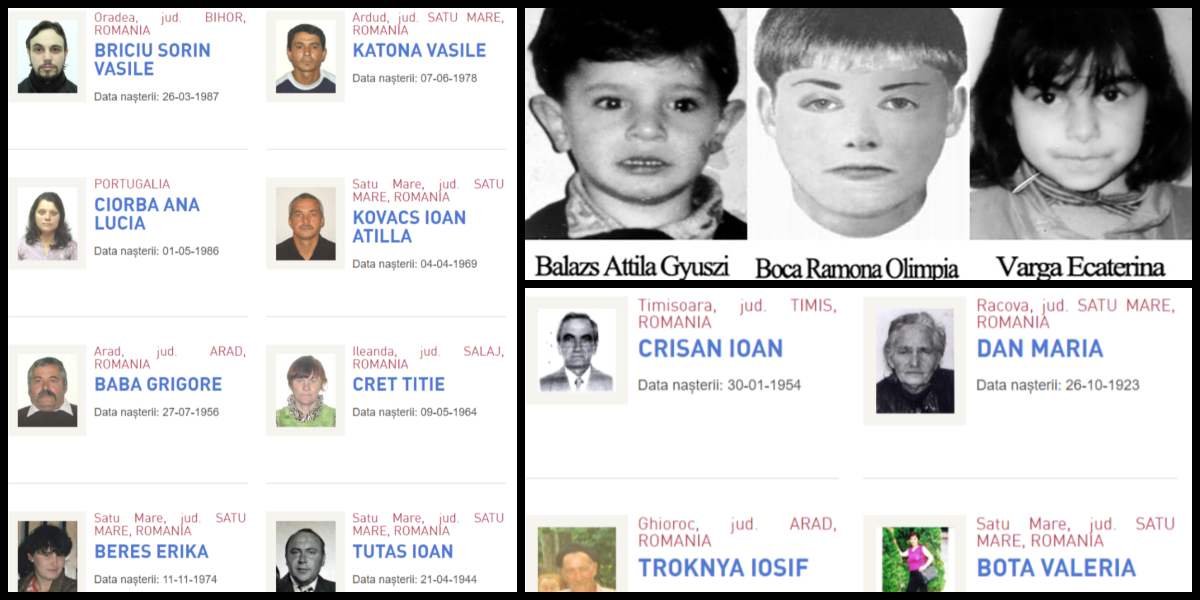 LISTĂ. Zeci de sătmăreni dispăruți fără urmă în ultimii ani. Inclusiv copii