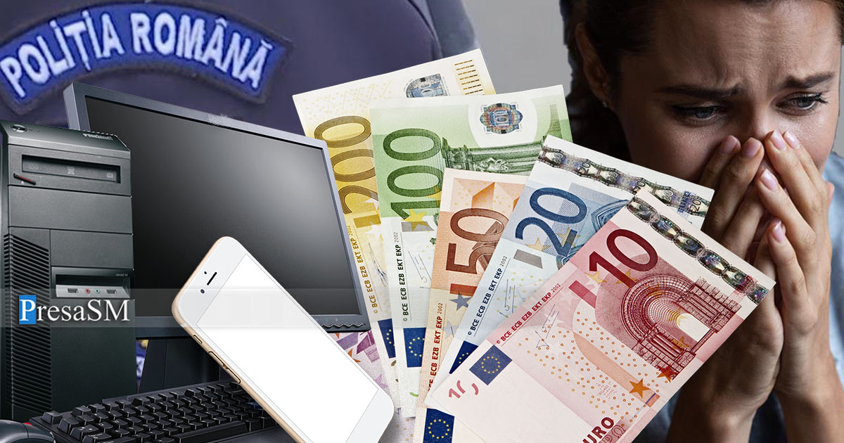 Sătmăreanca a vrut să cumpere calculatoare și telefoane mobile. S-a ales cu o pagubă de zeci de mii de euro