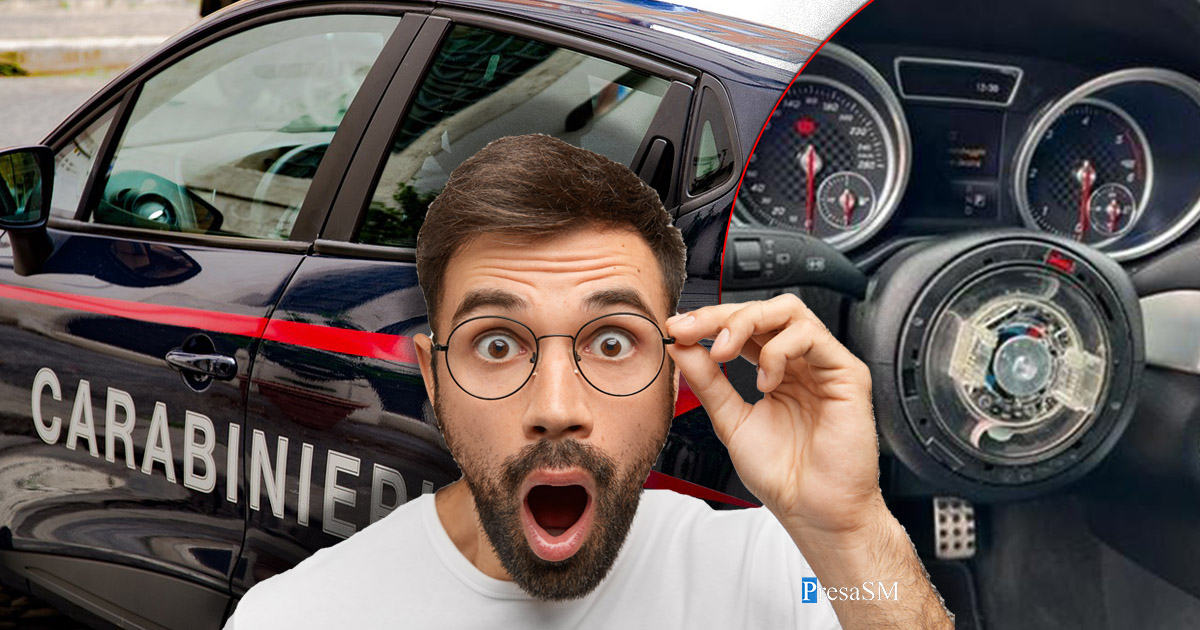 FOTO. Pățania unui român plecat în Italia. Și-a găsit Mercedesul dezmembrat în parcare. I-au luat până și volanul