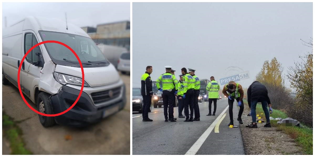 FOTO/VIDEO. Cum a fost posibil să fugă prin Vama Petea ucigașul sătmăreanului cu mașina lovită