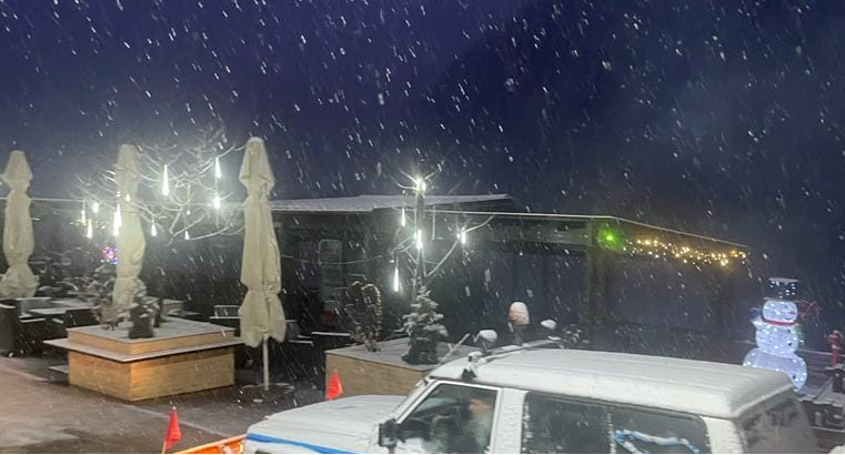 FOTO/VIDEO. Ninge în județul Satu Mare! Prognoza pentru următoarea perioadă