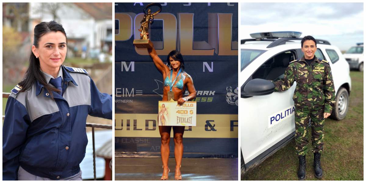FOTOGALERIE. Pamela, polițista din Satu Mare, mândria Poliției de Frontieră din România