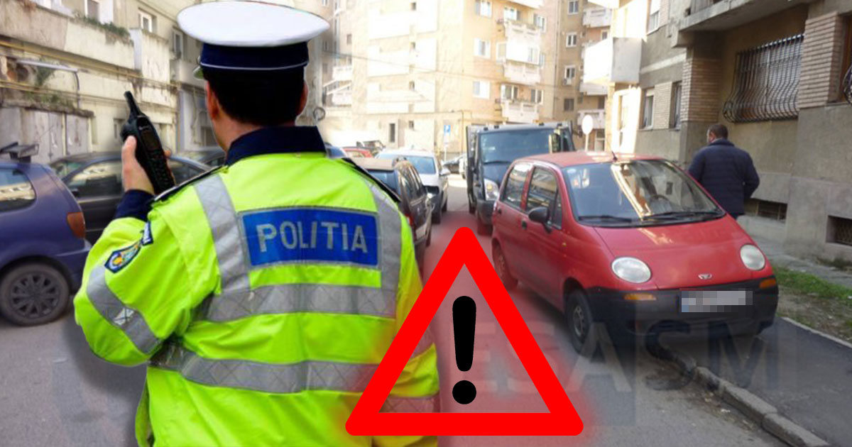 Polițiștii de la Rutieră vor putea ridica mașinile parcate pe trotuar