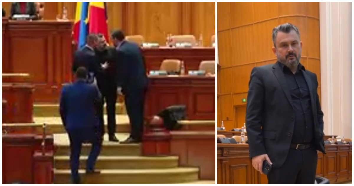 Scandal în Parlament. Secretar de stat din Satu Mare, aproape luat la bătaie de un parlamentar AUR