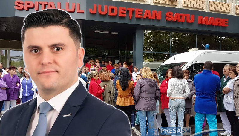 Datorii uriașe la Spitalul Județean Satu Mare. ”Se dau stimulente pe criterii netransparente”, acuză Adrian Cozma