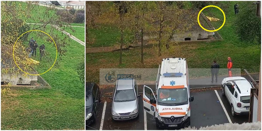 FOTO. Descoperire macabră în Micro 17. Cadavru găsit în parcul UFO