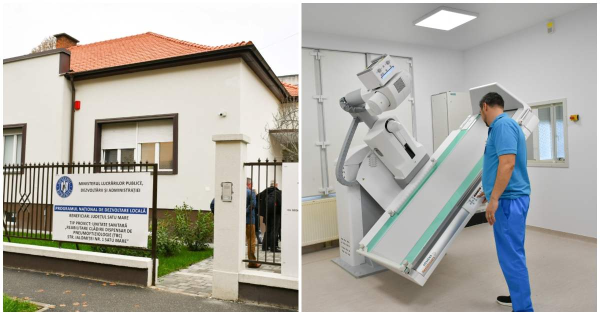 FOTO. În sfârșit, dispensar TBC modern la Satu Mare. Investiție de aproape 3 milioane de lei