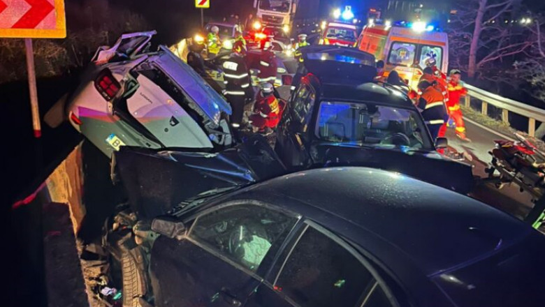 FOTO. Accident grav în țară. Trei persoane au murit
