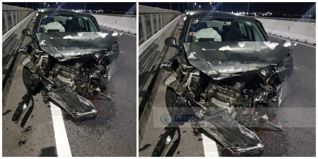 FOTO. Secret discret. Băut la volan, prefectul Roca a făcut accident pe centura Sătmarului