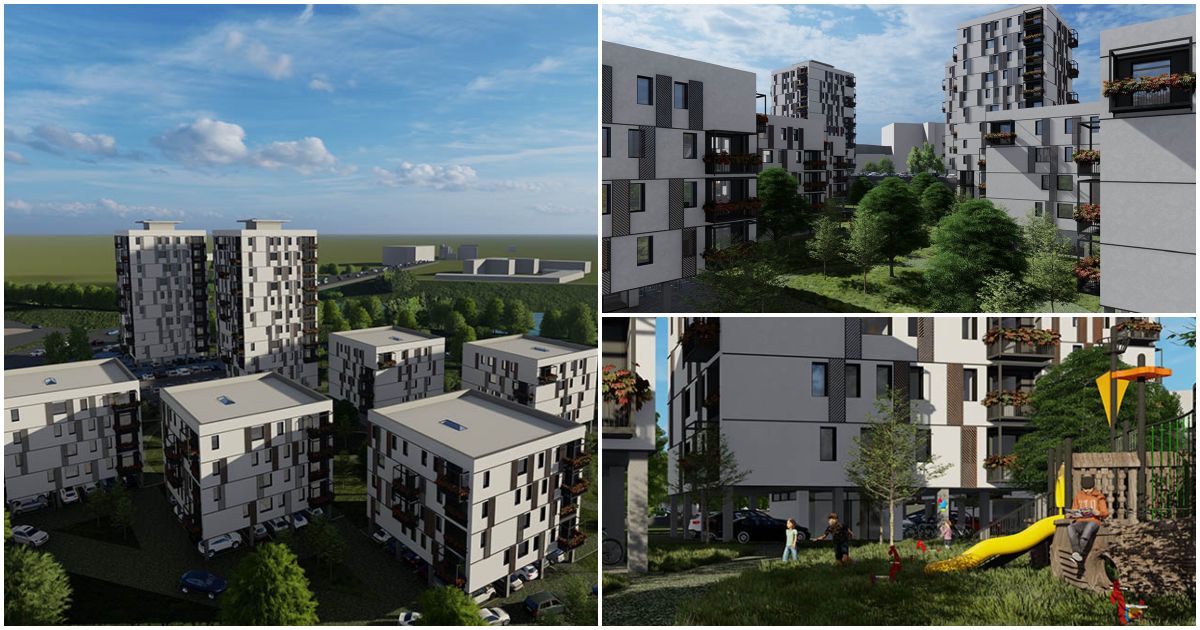FOTO. Cum va arăta cartierul NEPI din Satu Mare. Proiectul este unul uriaș