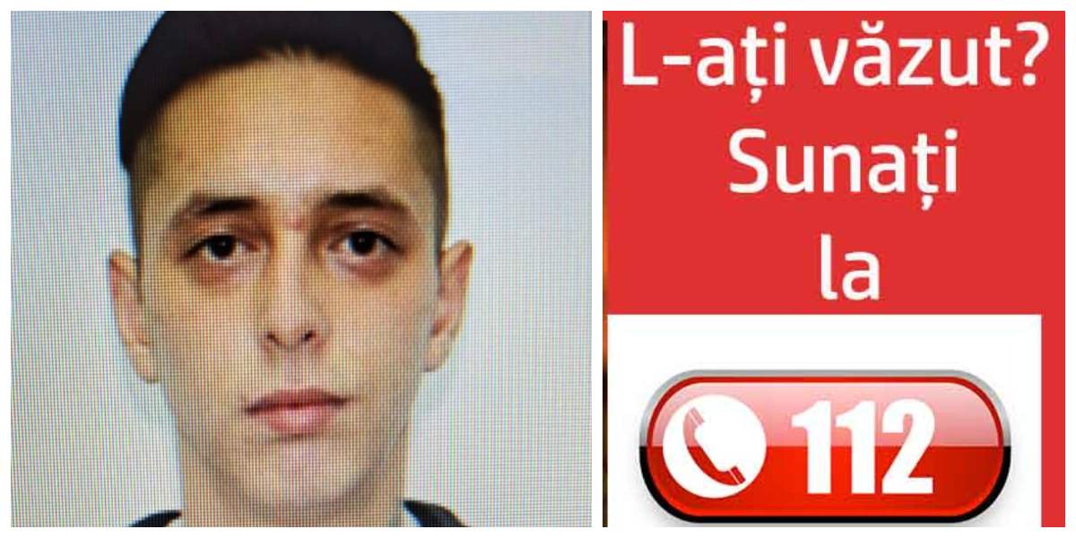 FOTO. Tânăr (23 ani) dispărut fără urmă. Căutat și în județul Satu Mare