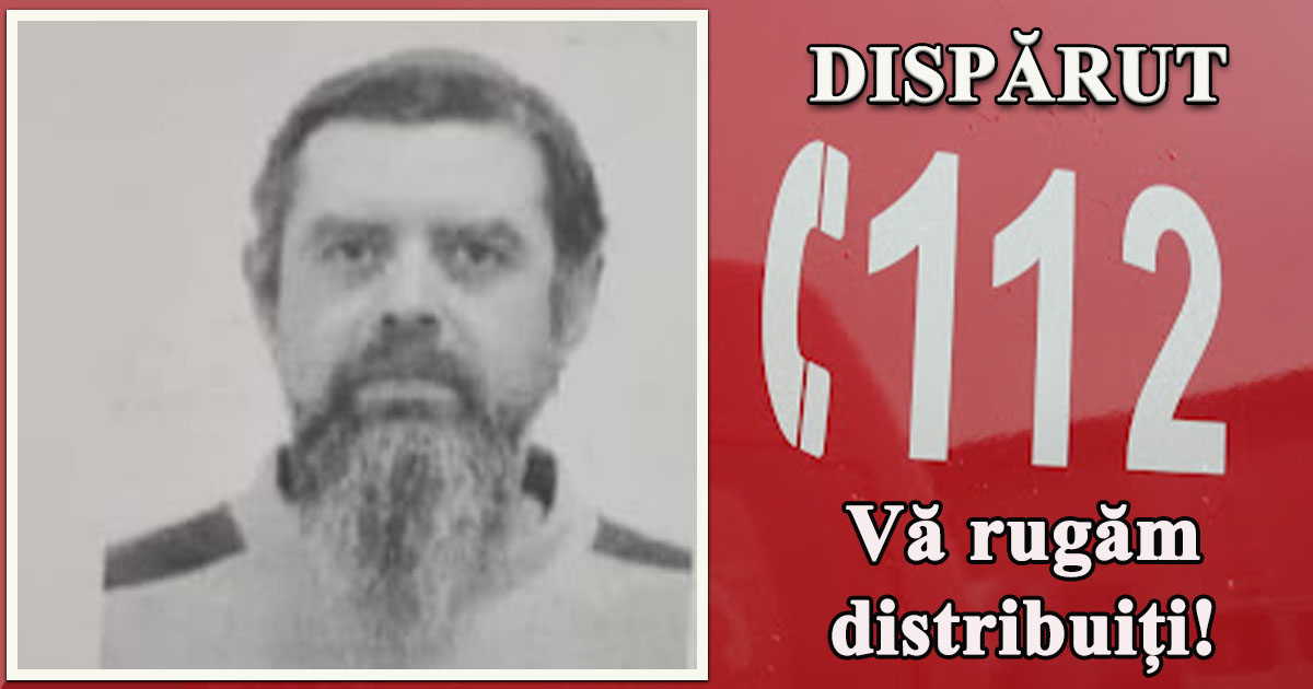 FOTO. Sătmărean dispărut fără urmă. Poliția și familia ne cer ajutorul