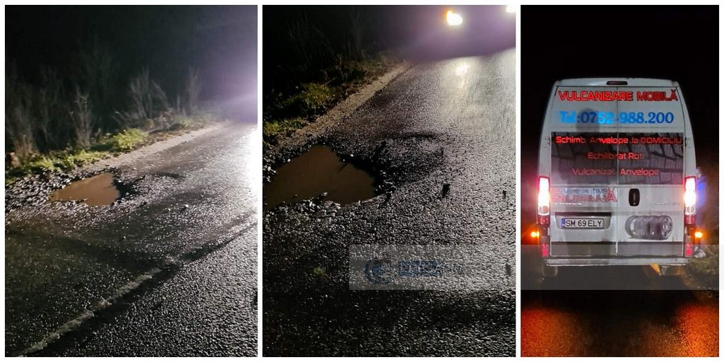 FOTO. Cel mai periculos loc din județul Satu Mare! Zilnic sunt 3-4 accidente