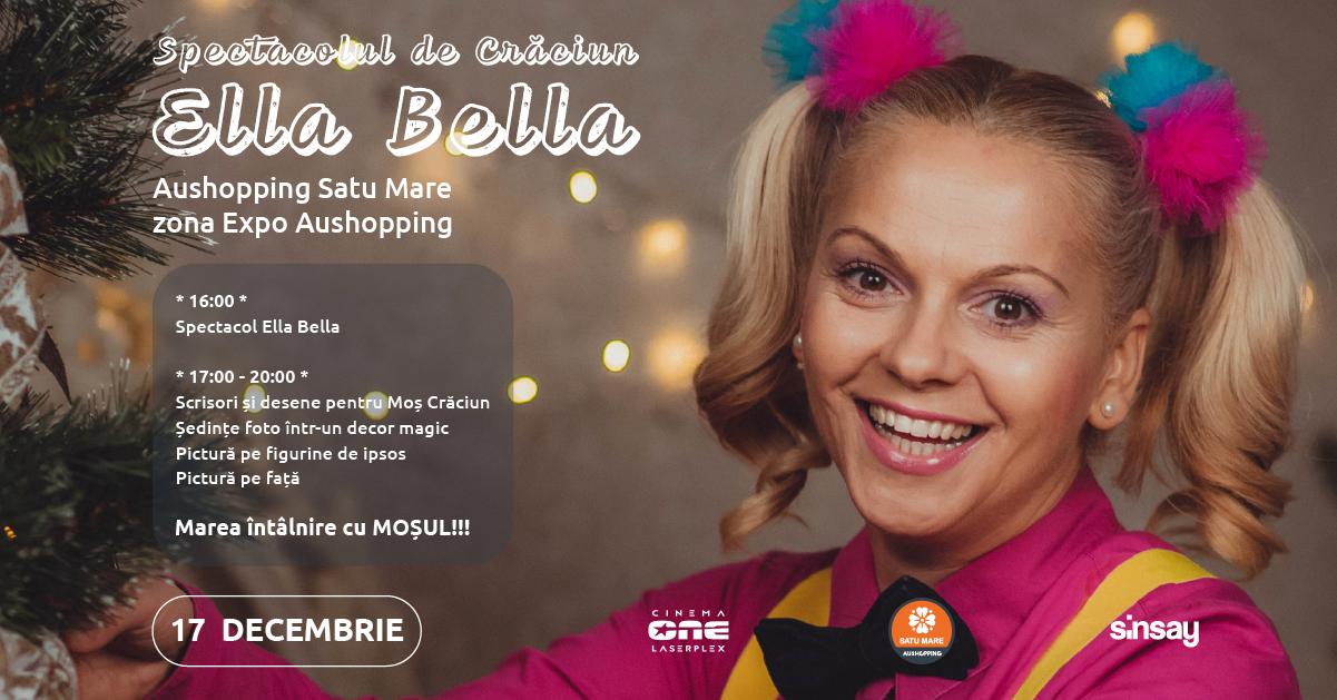 Weekend de poveste la Aushopping Satu Mare. Concert Ella Bella, picturi pe față, tatuaje cu sclipici, ateliere creative și alte surprize!