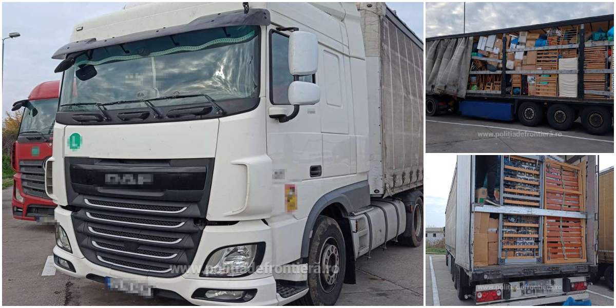 FOTO. România oprește pe bandă rulantă TIR-urile, în Vama Petea. Le trimite înapoi în Ungaria