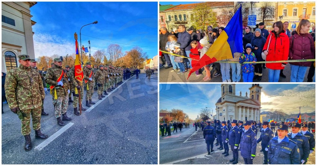 FOTO/VIDEO. La mulți ani, România! La mulți ani, Satu Mare! Festivități de amploare de Ziua Națională