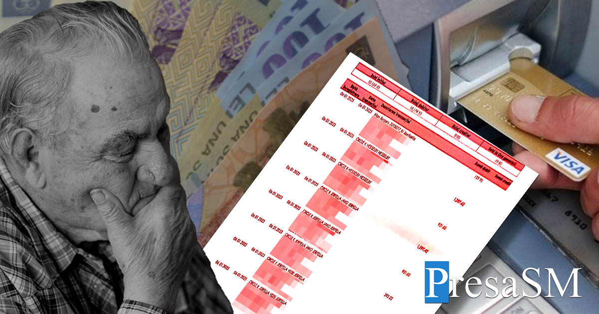 Profesor pensionar din Satu Mare, lăsat fără toți banii din cont. Banca dă din umeri, fără să ofere explicații clare sau soluții