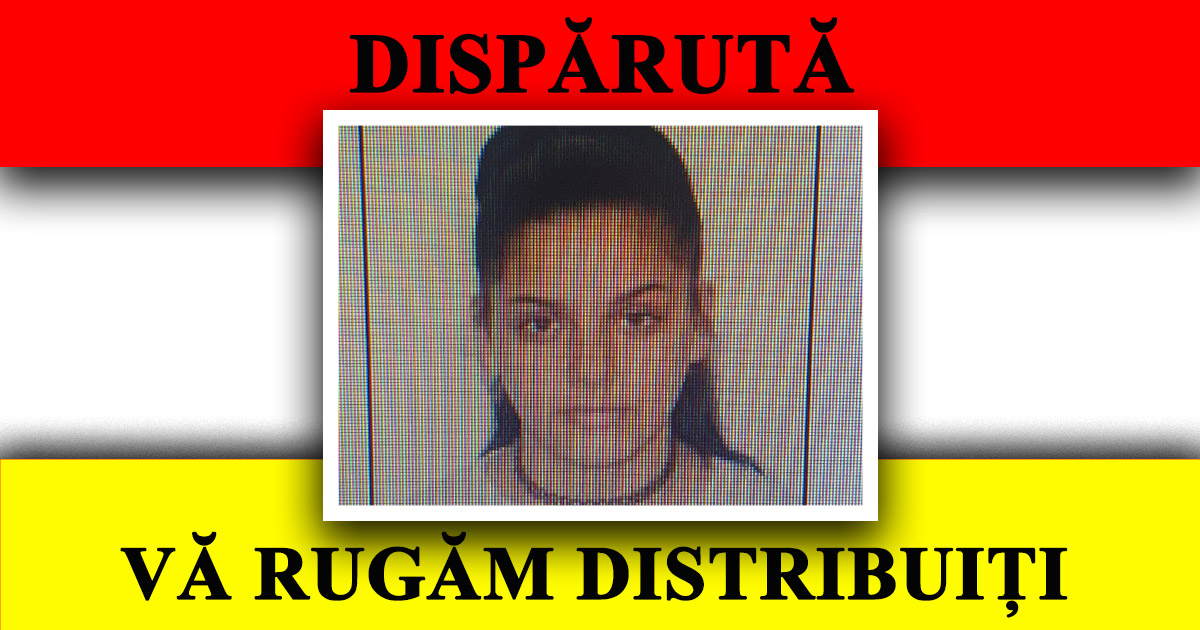 Minoră dispărută de acasă. Polițiștii cer ajutorul sătmărenilor