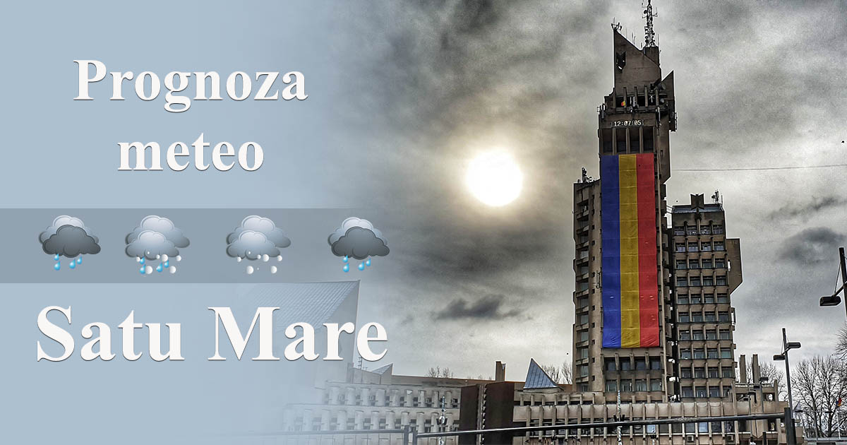 Prognoza meteo. Se răcește vremea la Satu Mare. Sunt așteptate și ninsori