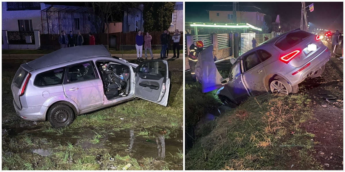 FOTO. Accident teribil în județul Satu Mare. Victimă în stop cardio-respirator