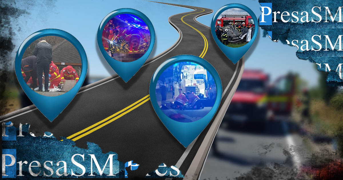 14 morți pe șoselele din Satu Mare, în primele opt luni din 2023. Zeci de accidente grave. Care sunt principalele cauze