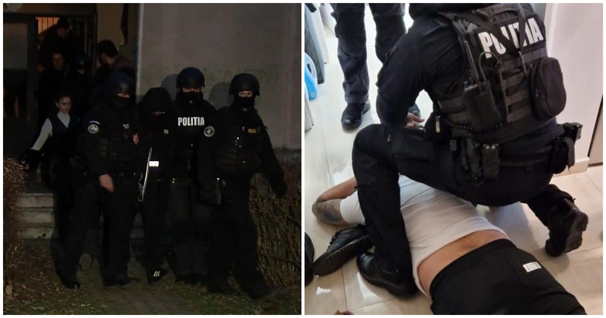 FOTO. Se întâmplă în România. Un bărbat a tras zeci de focuri de armă de la balcon, cu polițiștii la ușă