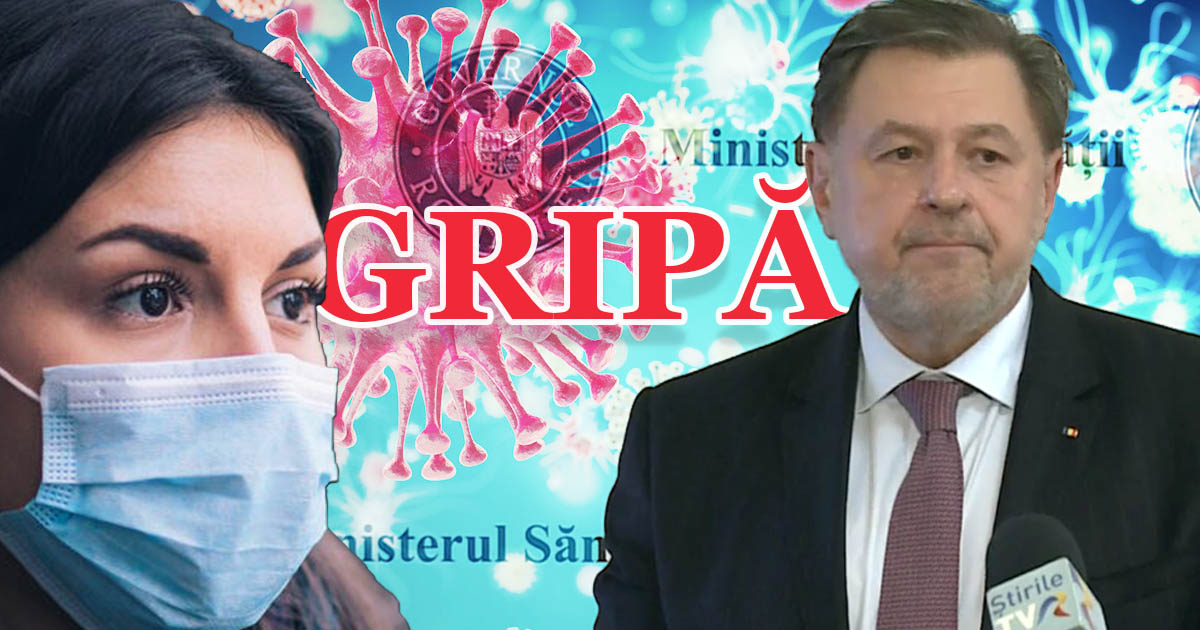 Rafila vorbește despre "stare de alertă epidemică". Se recomandă purtarea măștii, evitarea aglomerațiilor și triajul