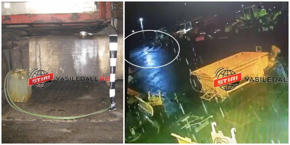 VIDEO. Grupare de hoți din Satu Mare furau combustibil din rezervoarele camioanelor și autobuzelor