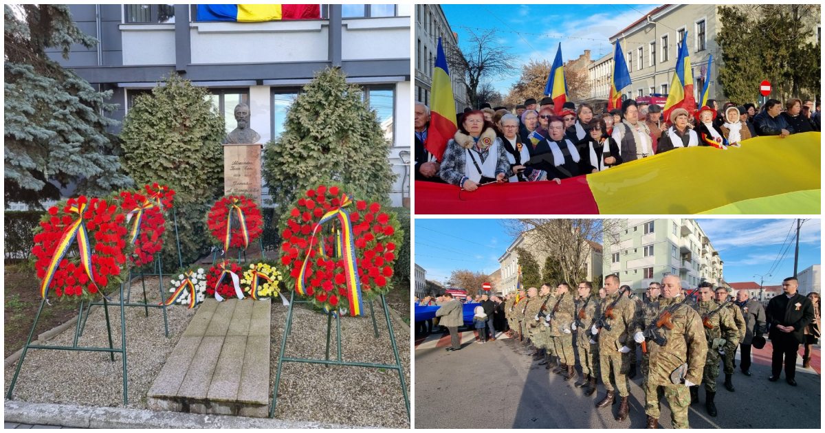 Cum se va sărbători Mica Unire la Satu Mare. Program special pentru autobuze