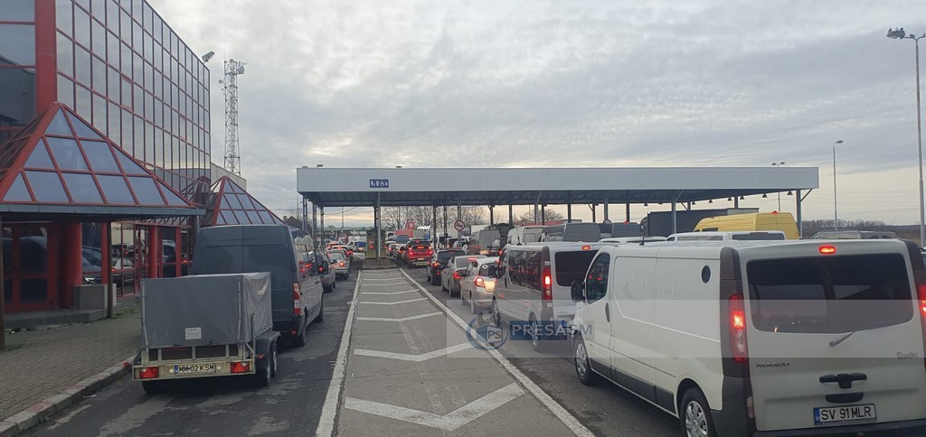 Ungaria impune restricții temporare. Unele vehicule sunt interzise prin vama Petea