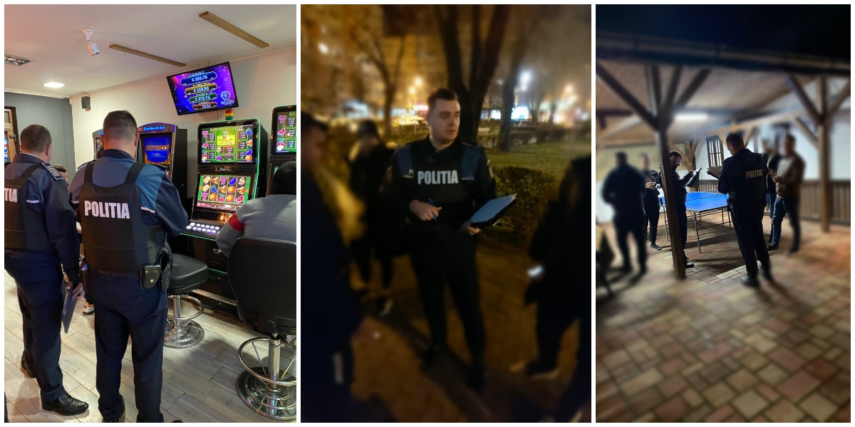 FOTO. Razii de amploare ale Poliției în zeci de baruri/cluburi din Satu Mare