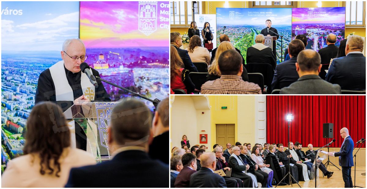 FOTO. Toate cultele religioase, unite într-o rugăciune pentru Satu Mare și pentru sătmăreni