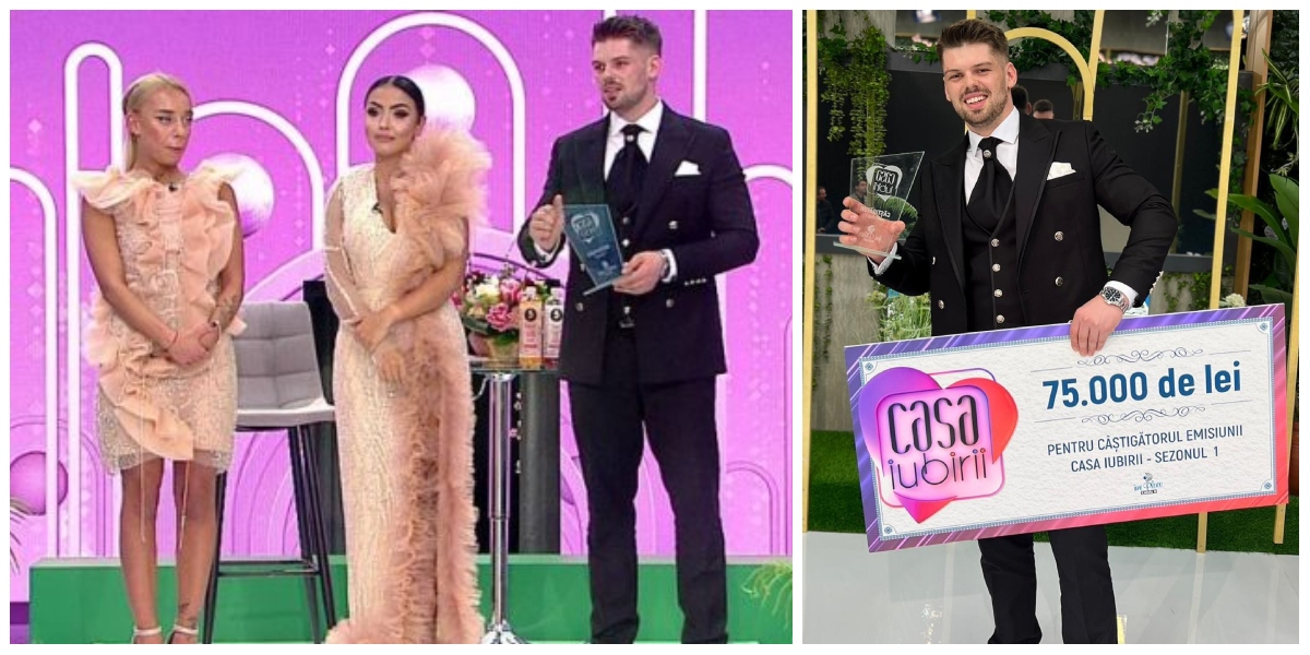 FOTO. Sorin, un tânăr sătmărean, a câştigat 75.000 de lei la ”Casa iubirii”