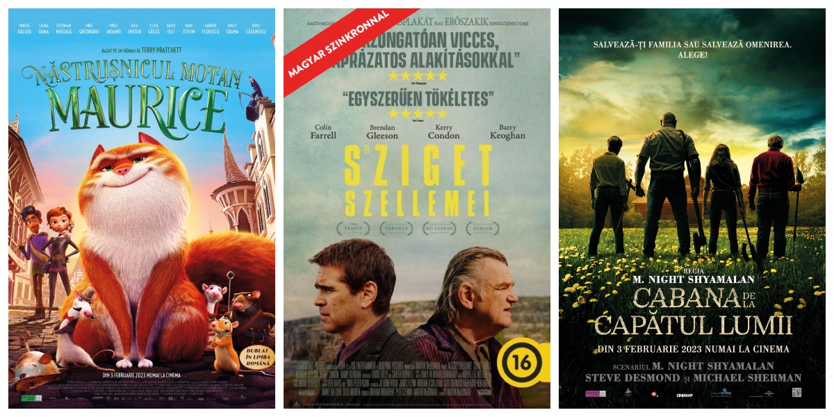 Ce filme noi vedem la Cineplexx din 3 Februarie. Doar la Shopping City Satu Mare