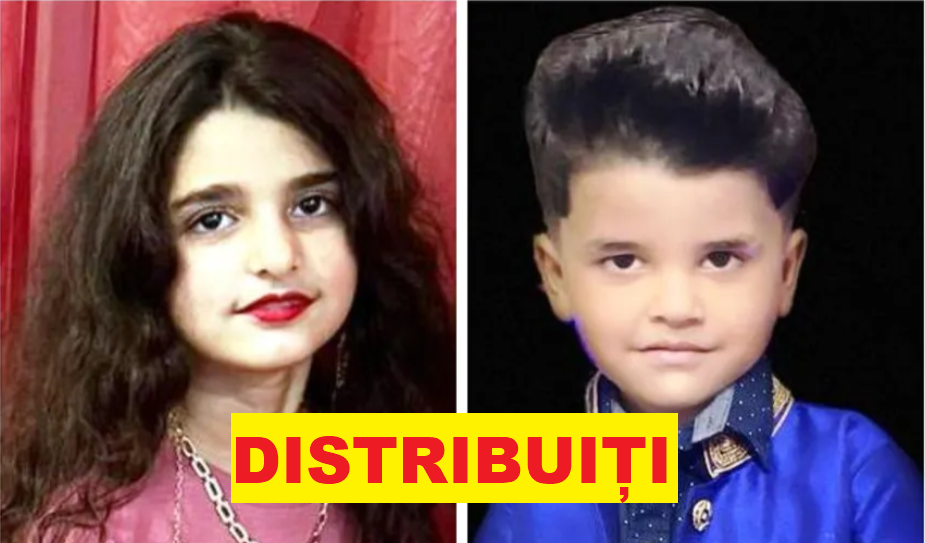 112! Doi copii, de 6 și 7 ani, au dispărut împreună cu mama lor
