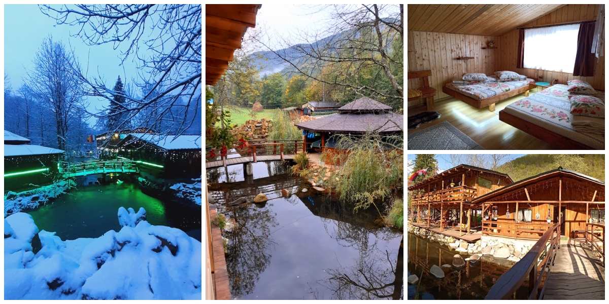 FOTO/VIDEO. Vacanță de vis, într-un rai montan! Cuib de șoim, un basm devenit realitate