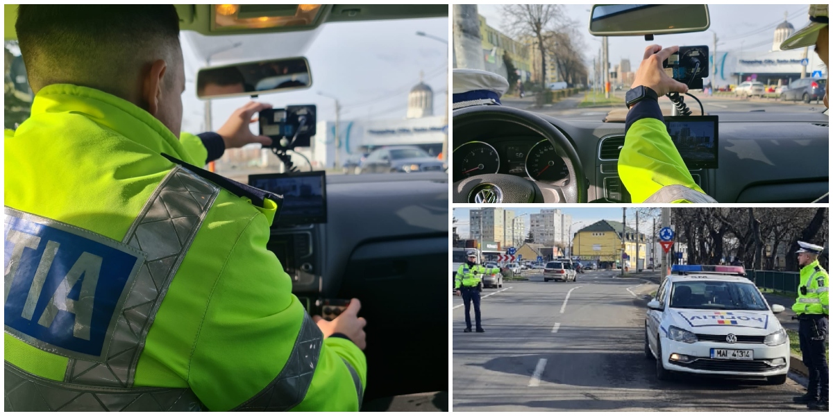 Polițiștii rutieri le-au dat șoferilor sute de ”cadouri”. Au suspendat zeci de permise în județul Satu Mare