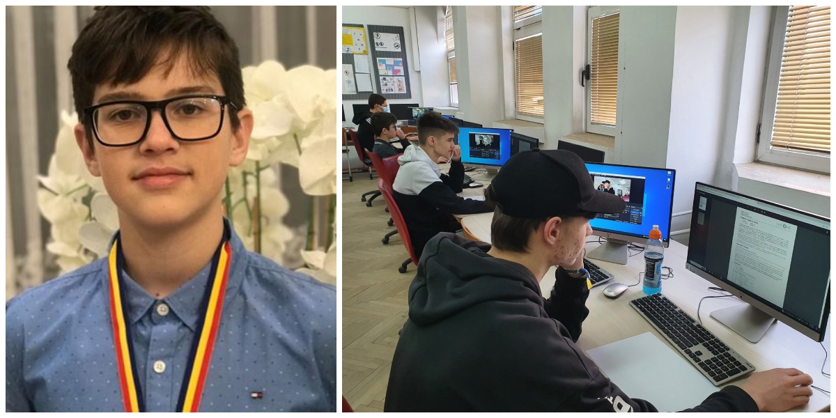 FOTO. Micuțul Luca, marele campion al Sătmarului. Succes la cupa mondială de informatică