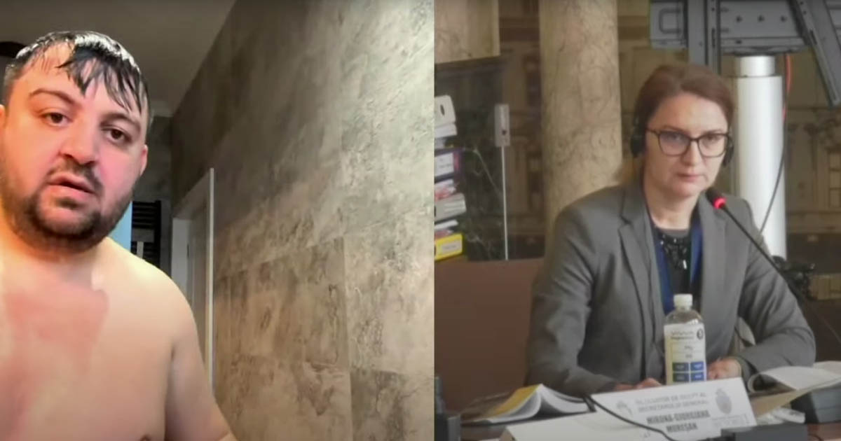 VIDEO. Moment amuzant la o ședința de Consiliu Local din Capitală. Un consilier a apărut gol, direct din duș